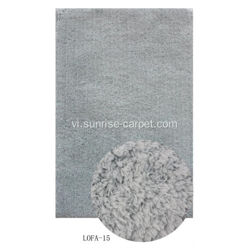 Mềm mại Polyester giả Dê Shaggy Carpet